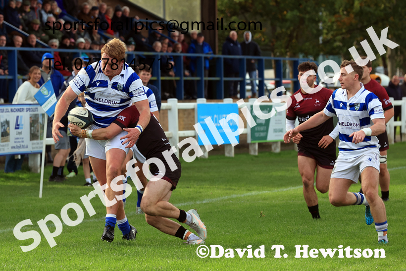 Tynedale v Rossendale, 2025 Tynedale Park, Corbridge, October 4th. Photo: David T. Hewitson/Sports for All Pics